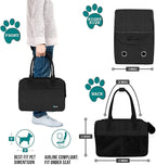 PetAmi Dog Purse Carrier for Small Dogs, Airline Approved Soft Sided Pet Carrier - Image 2