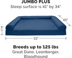 Furhaven Orthopedic Dog Bed for Large Dogs w/ Removable Bolsters & Washable - Image 2