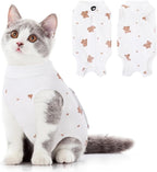SUNFURA Cat Recovery Suit, Kitten Surgical Full Bodysuit by SUNFURA