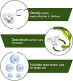 5PCS Betta Hammock & Fish Toys Set, Soft Aquarium Decor Plastic Plants that - Image 7