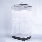 Bird Cage Seed Catcher, Large Airy Gauze Seeds Bird Cage Cover Guard Adjustable - Image 7