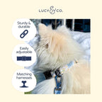 Lucy & Co. Sunshine and Daffodils Dog Collar, Adjustable Durable Dog Collar - Image 3