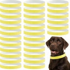 500 Count 20inch Adjustable Paper Dog Collars by Clysee
