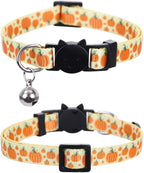 3 Pack/Set Thanksgiving Day Cat Collar Breakaway Bell Fall Autumn - Image 4
