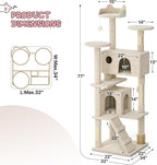 MoNiBloom 77 Inch Cat Tree Tower - Image 2