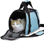 Cat Carrier, Soft-Sided Pet Travel Carrier - Image 3