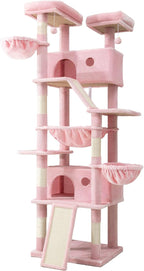 SHA CERLIN 81in Multi-Level Tall Cat Tree Tower - Image 9