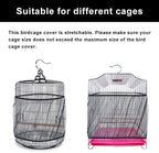 Bird Cage Seed Catcher, Bird Cage Mesh Guard Netting, Birdcage Seed Guard Skirt - Image 5