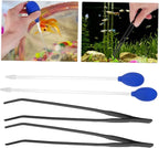 Happyyami Aquarium Cleaning Kit 4pcs Fish Tank Tools Pipette Dropper Feeder - Image 9