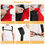 Inspack Dog Backpack Carrier/Cat Carrier, Adjustable Pet Front Carriers Travel - Image 7