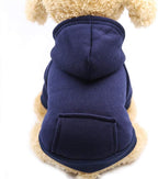 Jecikelon Winter Dog Hoodie Sweatshirts by Jecikelon