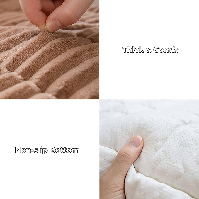 FUNNY FUZZY Pet Couch Covers for Sofa, Washable Dog Couch Cover Protector for - Image 5