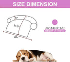 Tinaco Luxurious Calming Dogs/Cats Bed Mats, Dog Pad Washable Removable Couch - Image 2
