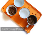 Hoki Found L Silicone Non Slip Pet Dog Cat Bowl Mats - Image 4