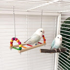 Bird Swing Conure Toys, Parrot Climbing Hammock - Image 2