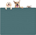 39.4"x29.5" Large Pet Food Mat, Silicone Dog Mats by WelcometoULTIBE