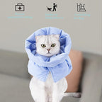 Cat Recovery Collar, Soft Adjustable Cat Cone Alternative, Lightweight - Image 4
