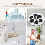 Suction Cup Cat Toys for Indoor Cats Interactive Suction Cup Cat Wand Toy - Image 2