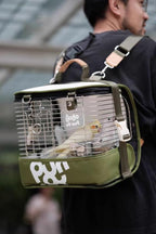 Bird Carrier Travel Cage 12in Small Bird Cage 4 in 1 Bird Backpack - Image 8