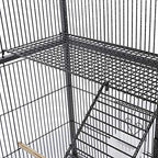 Yaheetech 69-Inch Extra Large Wrought Iron 3 Levels Ferret Chinchilla Sugar - Image 8