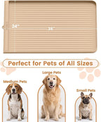 Dog Food Mat 36"x24", Waterproof Pet Feeding Mat - Image 7