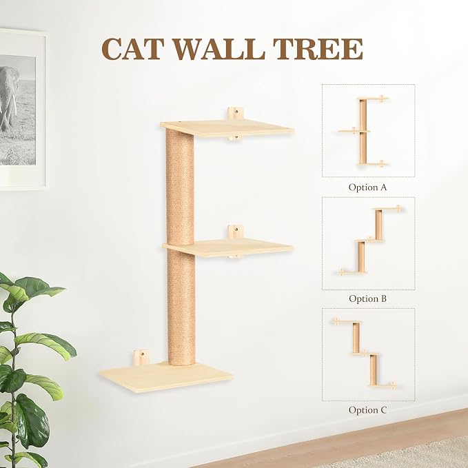 Cat Wall Shelves and Perches, Wall Mounted Cat Furniture - Image 5
