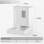 Waithem Wi-Fi Automatic Pet Feeder and Waterer - Image 2