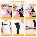 Inspack Dog Backpack Carrier/Cat Carrier, Adjustable Pet Front Carriers Travel - Image 7