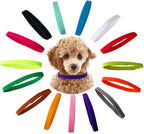 TTSAM 15 Pcs Puppy Id Collars 15 Colors Puppy Whelping Collars Double-Sided by TTSAM