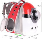 Front Expandable Cat Backpack Carrier Large Cat Backpack Fits Up to 20 lbs - Image 2