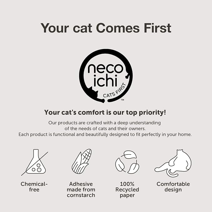 Necoichi Cardboard Cat Scratcher Bed - Image 8