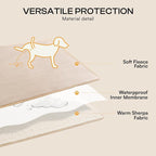 Luciphia Waterproof Pet Blanket, Liquid Pee Proof Dog Blanket - Image 4