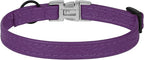 Leather Cat Collar with Buckle and Removable Bell - Image 9