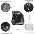Animal Carrier Backpacks, Transparent Space Capsule Bubble Pet Backpack Bag - Image 2