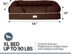PetFusion Ultimate Dog Bed, Orthopedic Memory Foam, Medium Firmness Pillow - Image 2