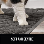 GORILLA GRIP Cat Litter Box Mat, Water Resistant, US Designed Kitty Litter - Image 8