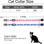 Cat Collar, 2 Pack Breakaway Collar - Image 4
