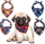 15pcs Dog Bandanas, Dog Scarf Kerchief Bibs Washable Girl Boy Dogs Bandanas Set - Image 2