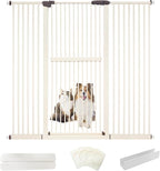 Lumizone Extra Tall Cat Gate 61.02" High Pressure Mounted Extra Wide by Lumizone