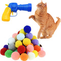 30 Pcs Soft Pom Pom Balls for Kittens by Shizhoo