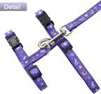 Cat Harness and Leash Set for Outdoor Walking Escape Proof Adjustable Soft - Image 2