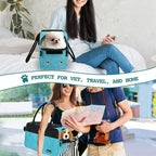 PetAmi Dog Purse Carrier for Small Dogs, Airline Approved Soft Sided Pet Carrier - Image 7