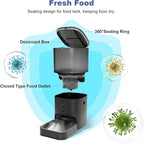 2.4G Automatic Cat Feeder, Cat Food Dispenser - Image 4