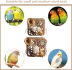 Bird Foraging Toys Natural Bird Toys Conure Toys Parrot Shredding Hanging Toys - Image 4