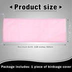 Shappy Large Bird Cage Seed Catcher, Bird Cage Cover Net Skirt Guard, - Image 2