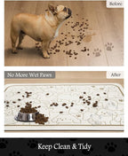 Pet Feeding Mat-Absorbent Dog Mat - Image 3