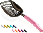 WePet Cat Litter Scoop, Non-Stick Plated Aluminum Alloy Sifter, Kitty Durable by WePet