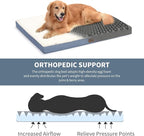 Plush Orthopedic Dog Bed for Medium Dogs & Puppies, Waterproof Dog Beds 30x20 - Image 2