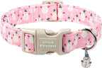 Unique Style Paws Christmas Dog Collar, Soft Cotton Puppy Collars by Uniquestylepaws