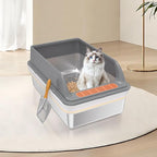Stainless Steel Sifting Litter Box - Image 6